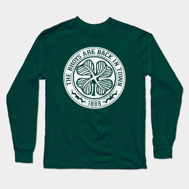 The Bhoys Are Back In Town Long Sleeve T-Shirt by feck!